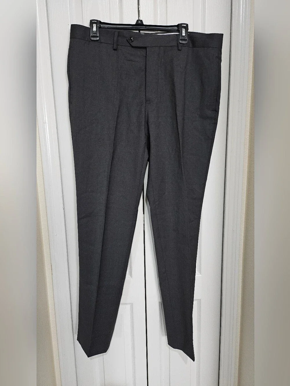Brooks Brothers 1818 Reda 1865 Slim Dress Pants Gray Wool W36 L32 Men's.